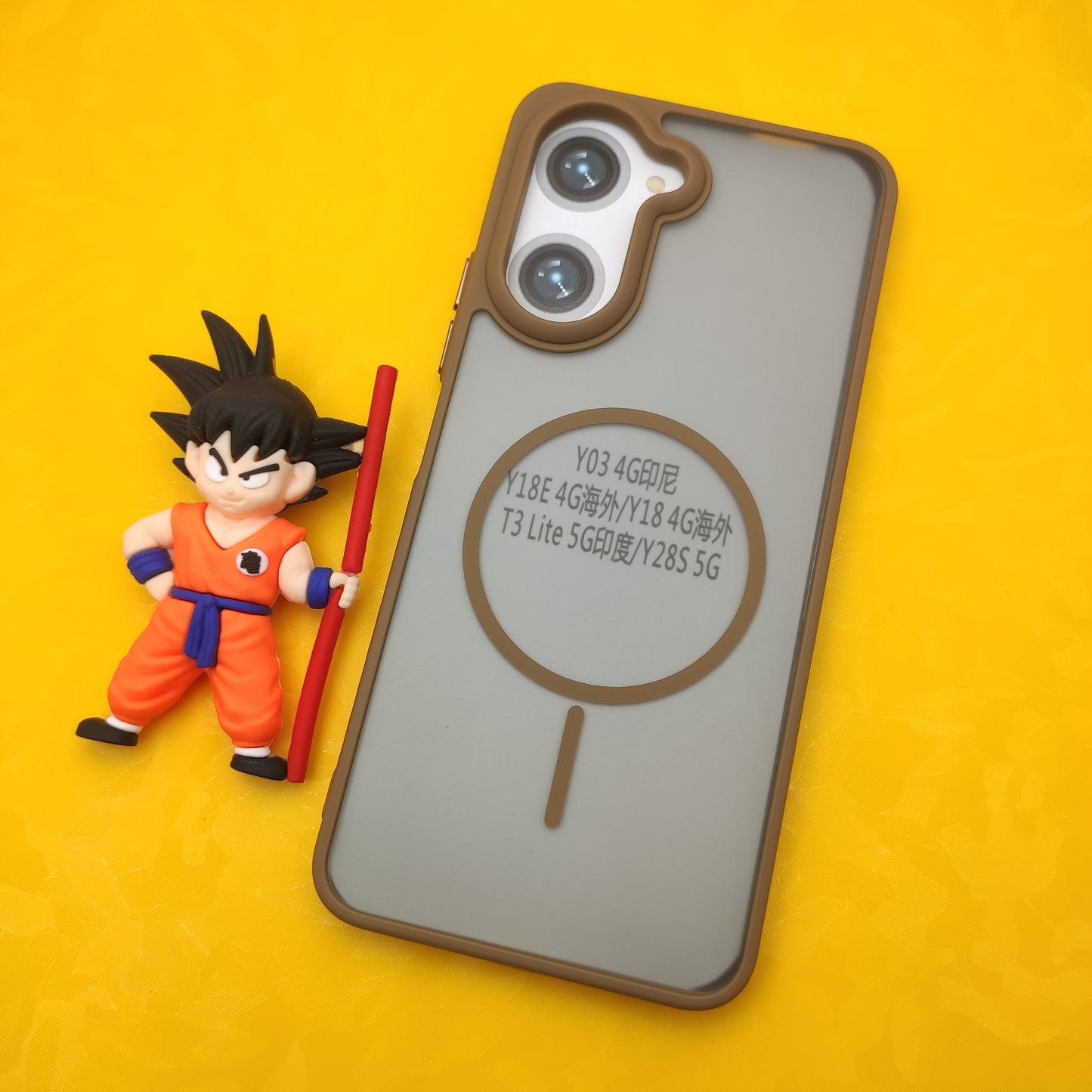 Vivo Y18e / Y18 / Y28s Side grip Magsafe Print Case