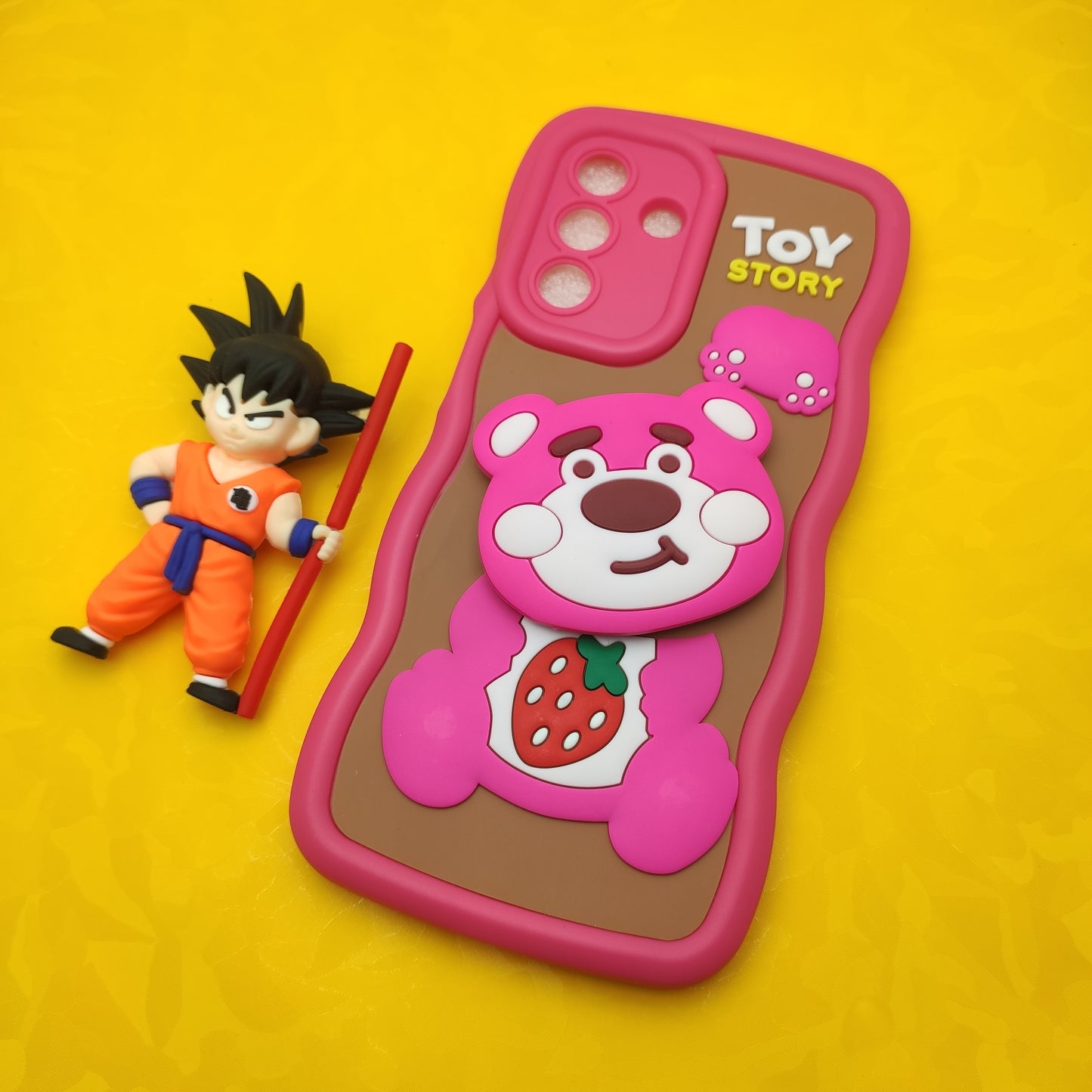 Samsung A26 Soft Puffy Case With Pop Socket