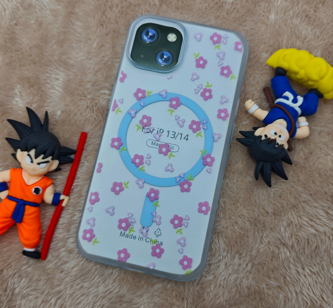 IPhone 13 / 14 Floral Magsafe Crystal