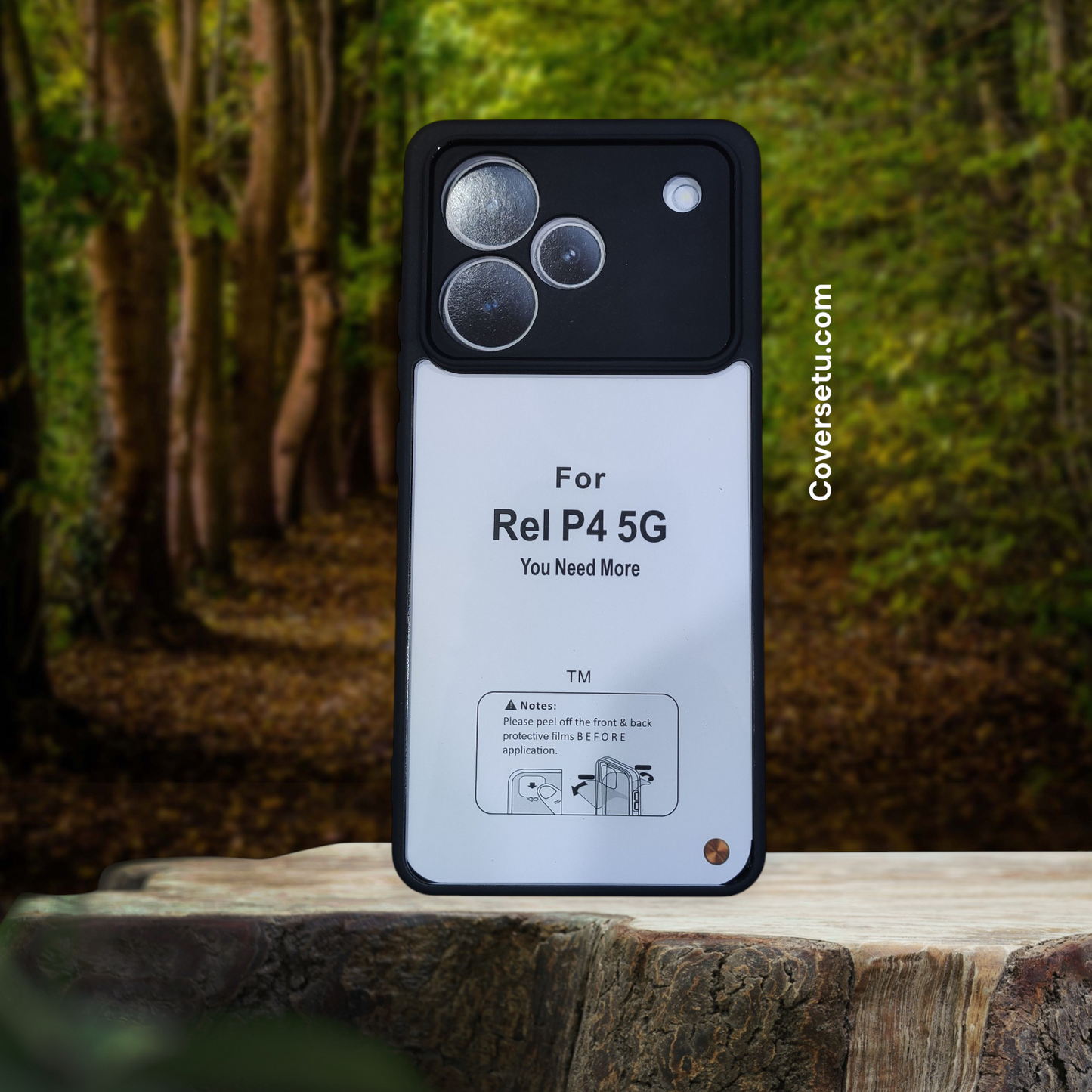 Realme P4 5g Tme Quality Case Back Transparent