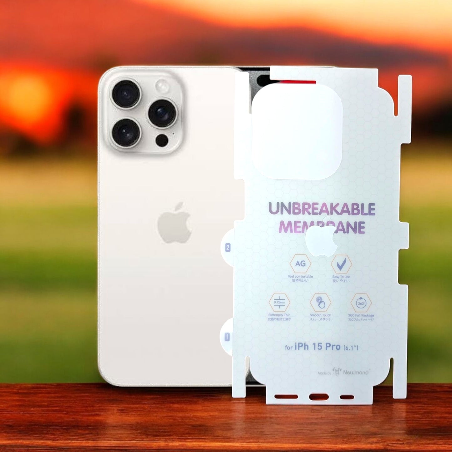 Membrane Matte 360° Back skin