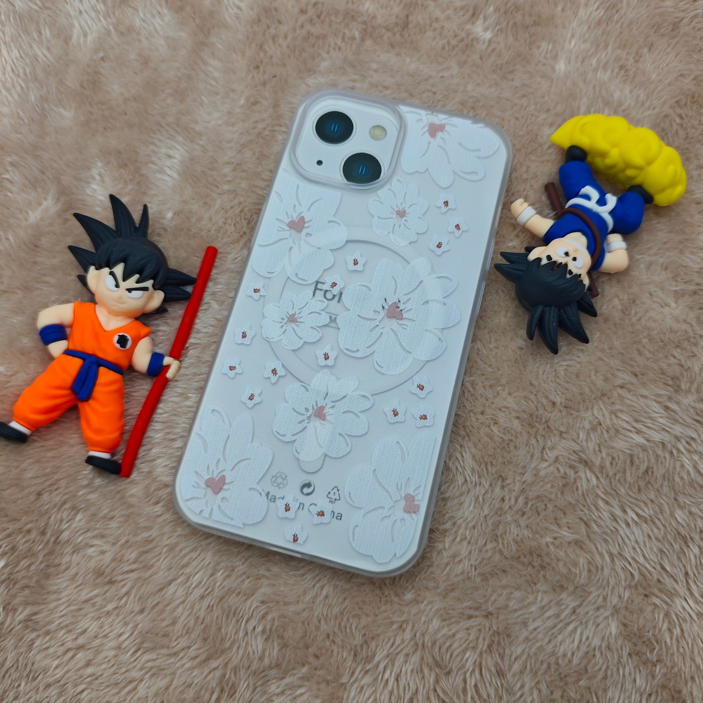 IPhone 15 Floral Magsafe crystal