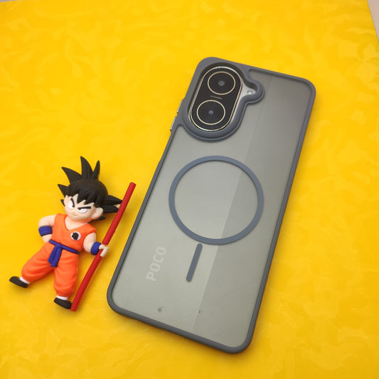 Redmi A5 / Poco c71 Side grip Magsafe Print Case