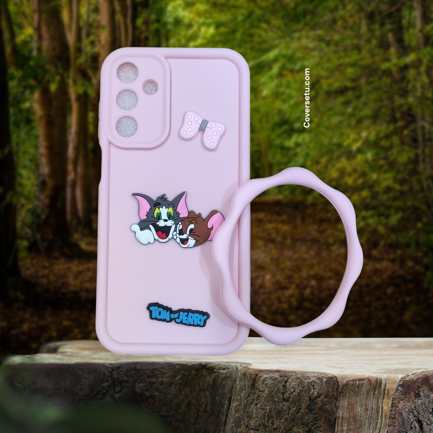 Samsung A15 Cartoon Bangle Case