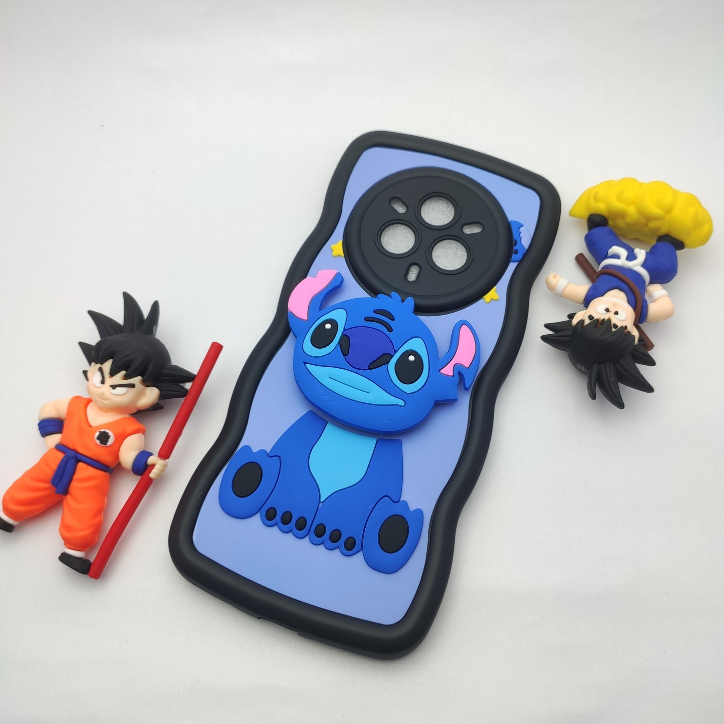 Realme 14 Pro Soft Puffy Case With Pop Socket