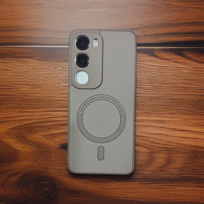 Magsafe Design Leather Back Case