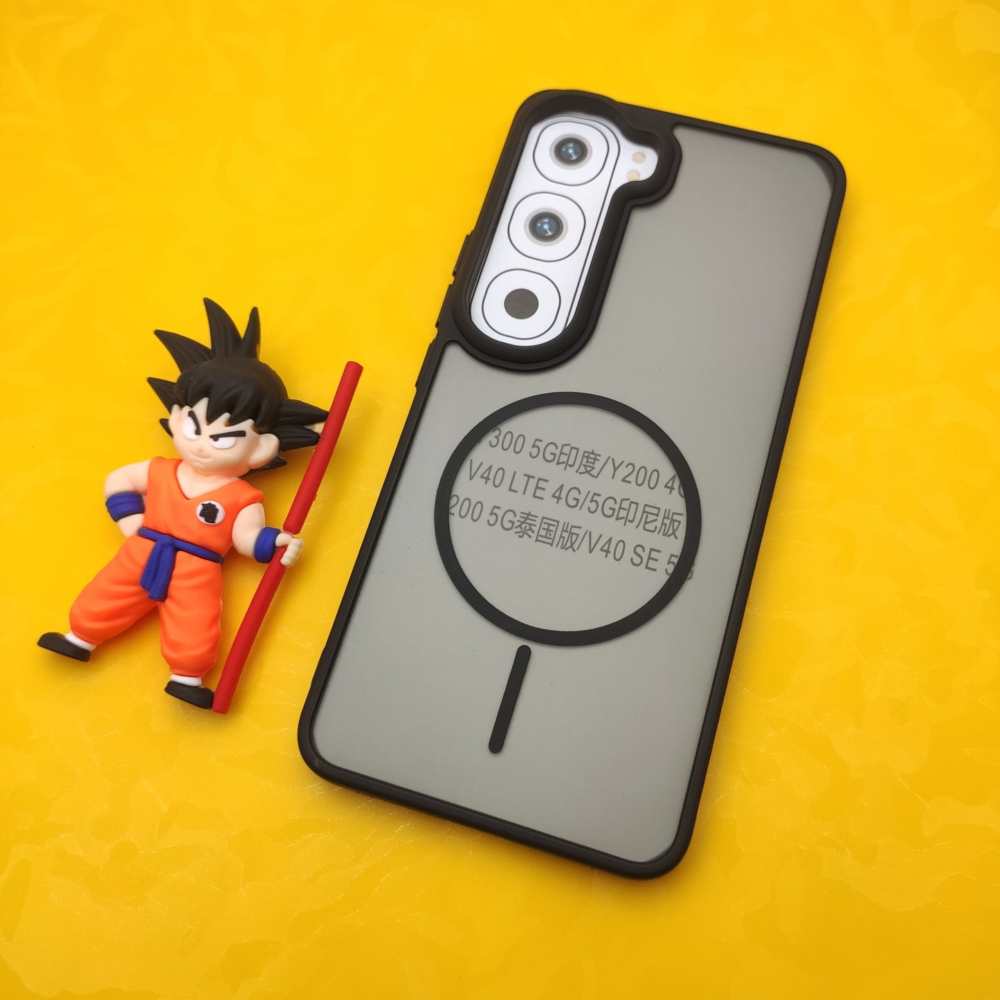 Vivo Y300 5g Side grip Magsafe Print Case