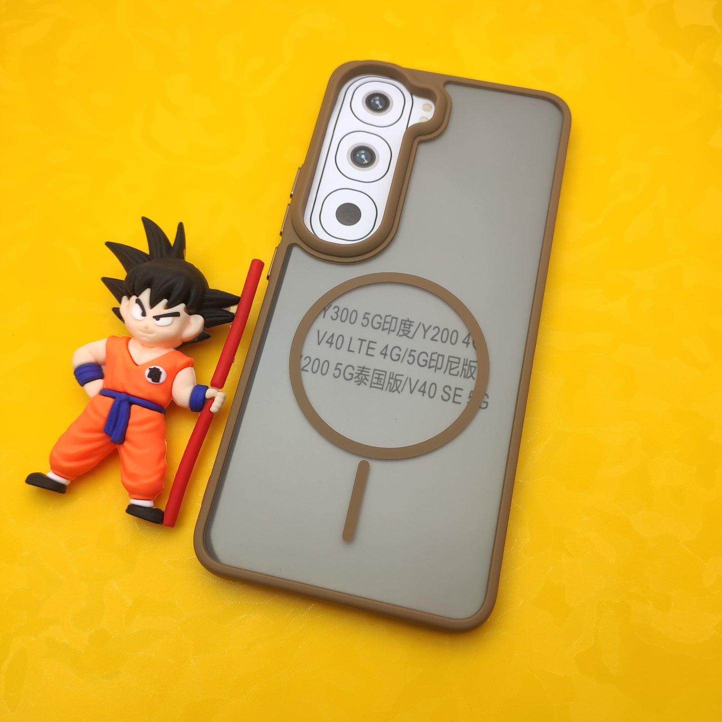 Vivo Y300 5g Side grip Magsafe Print Case