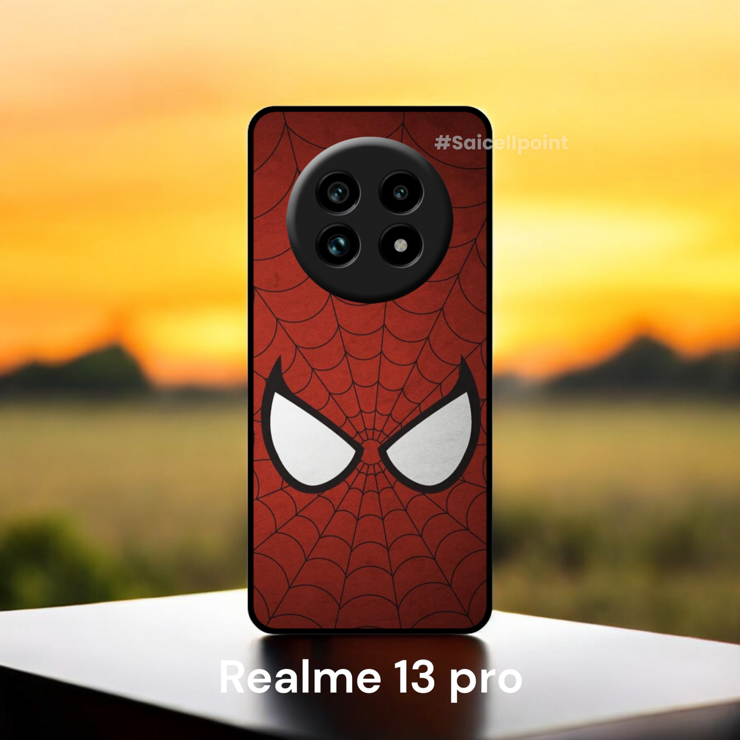 Spiderman glossy finished mobile case