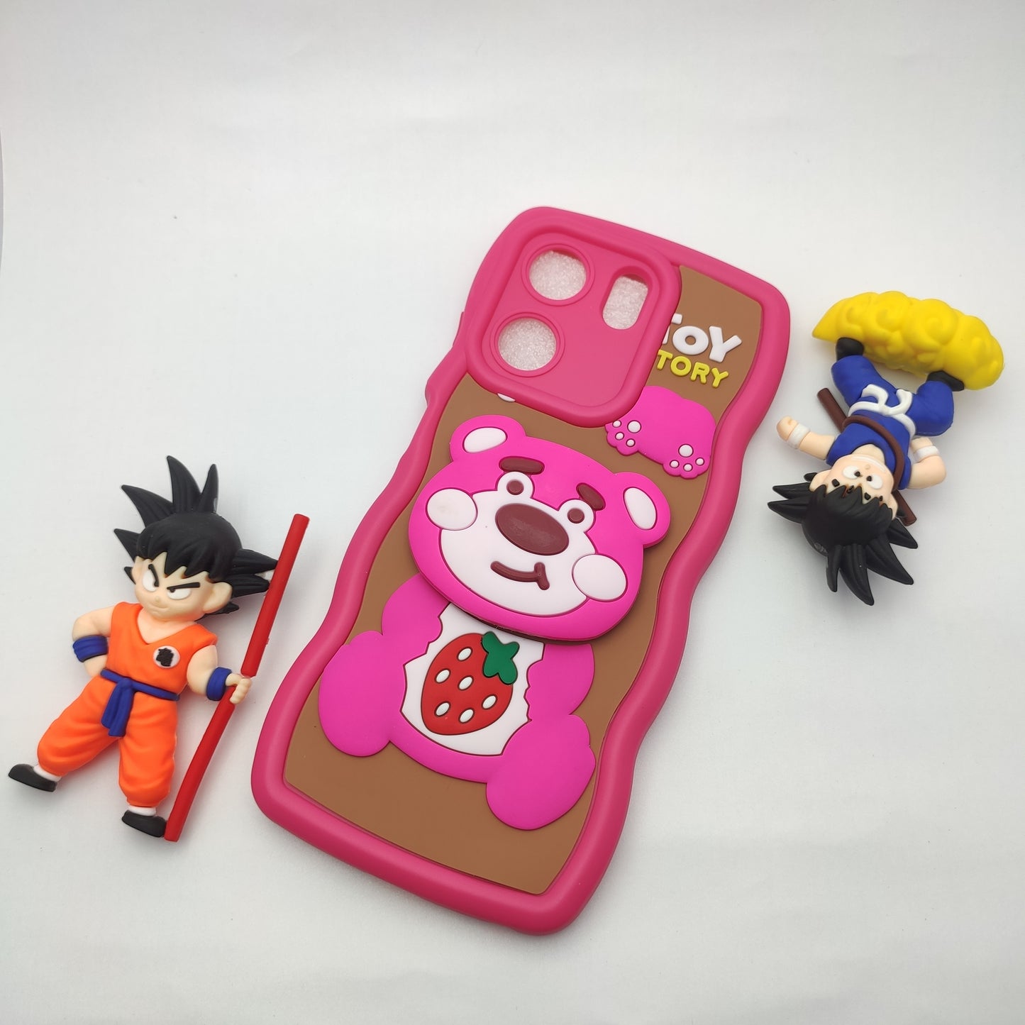 Oppo A5x 3d Cartoon Pop Socket Case