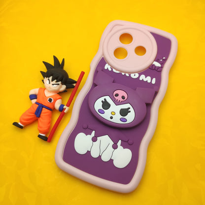 Vivo Y39 Soft Puffy Case With Pop Socket