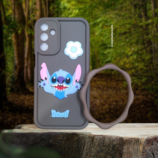 Samsung A15 Cartoon Bangle Case