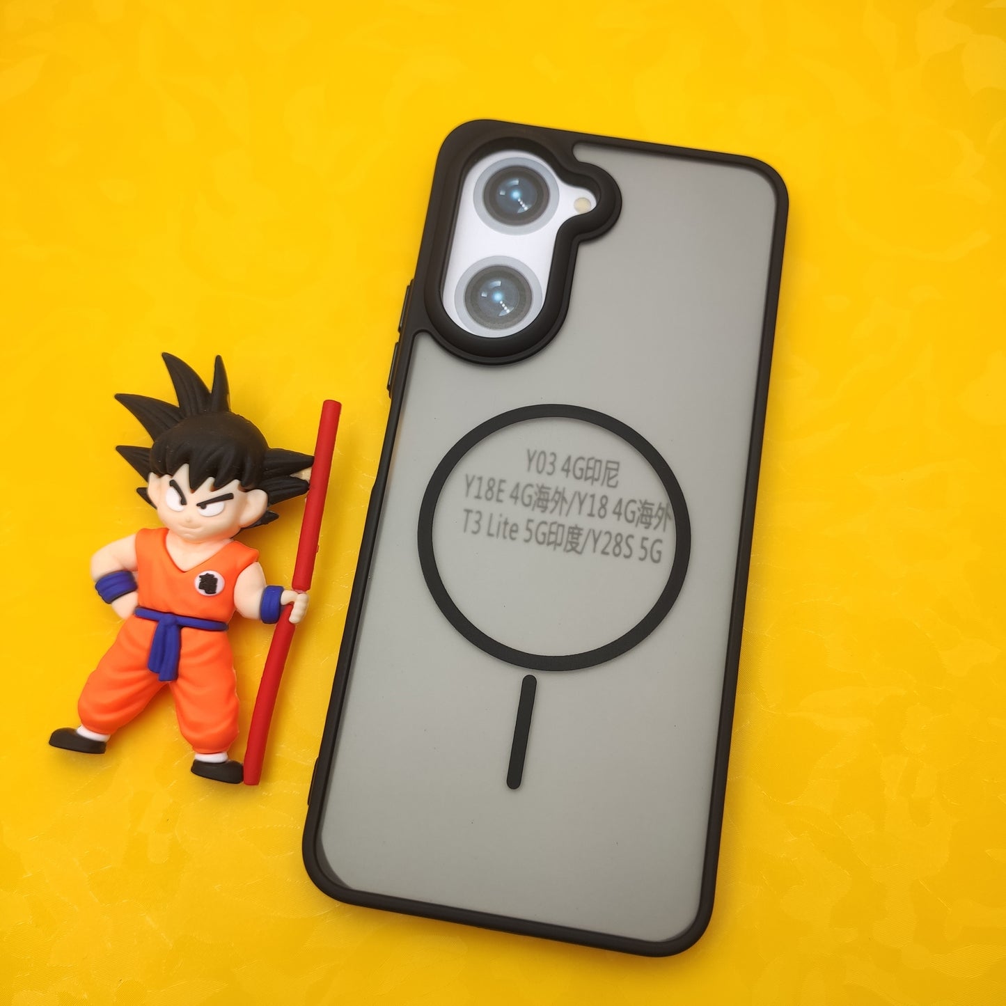 Vivo Y18e / Y18 / Y28s Side grip Magsafe Print Case