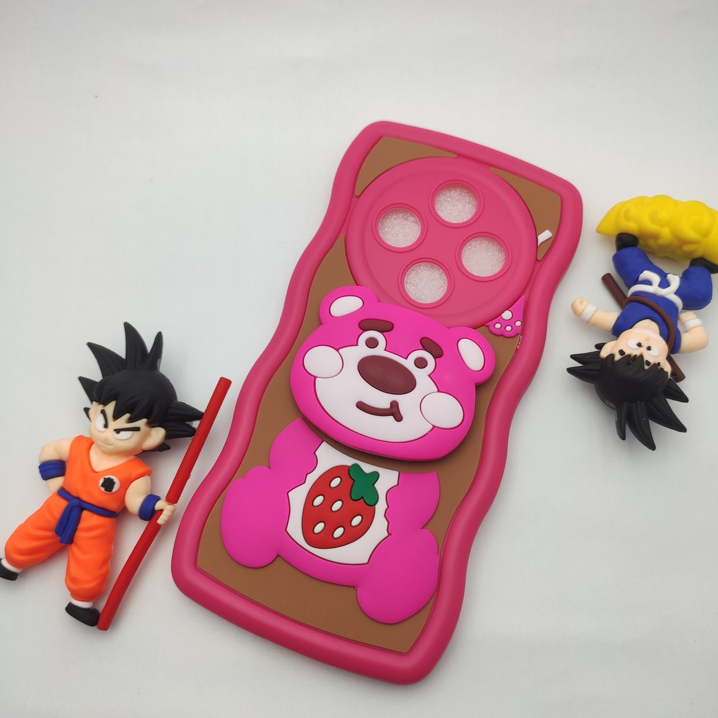 Vivo T4 / Iqoo z10 3d Cartoon Pop Socket Case