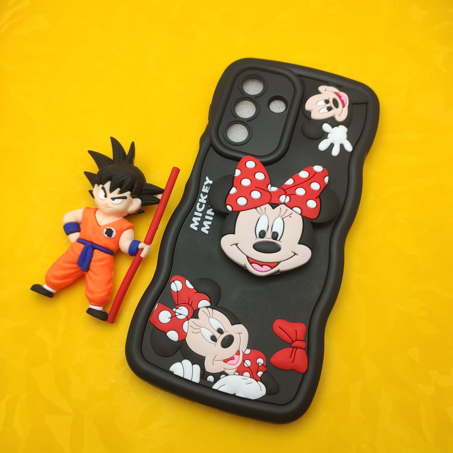 Samsung A26  Soft Puffy Case With Pop Socket