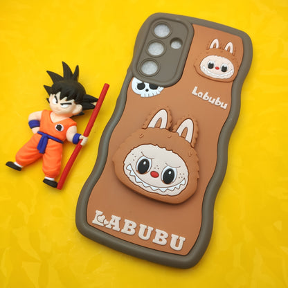 Samsung A16 Soft Puffy Case With Pop Socket