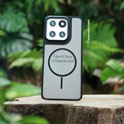 Moto Edge 60 Stylus Side grip Magsafe Print Case