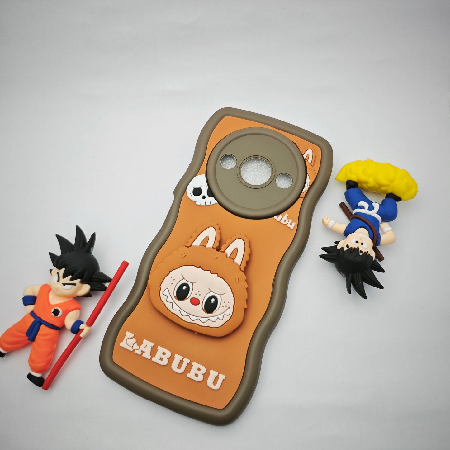 Redmi A3 / Poco C61 3d Cartoon Pop Socket Case