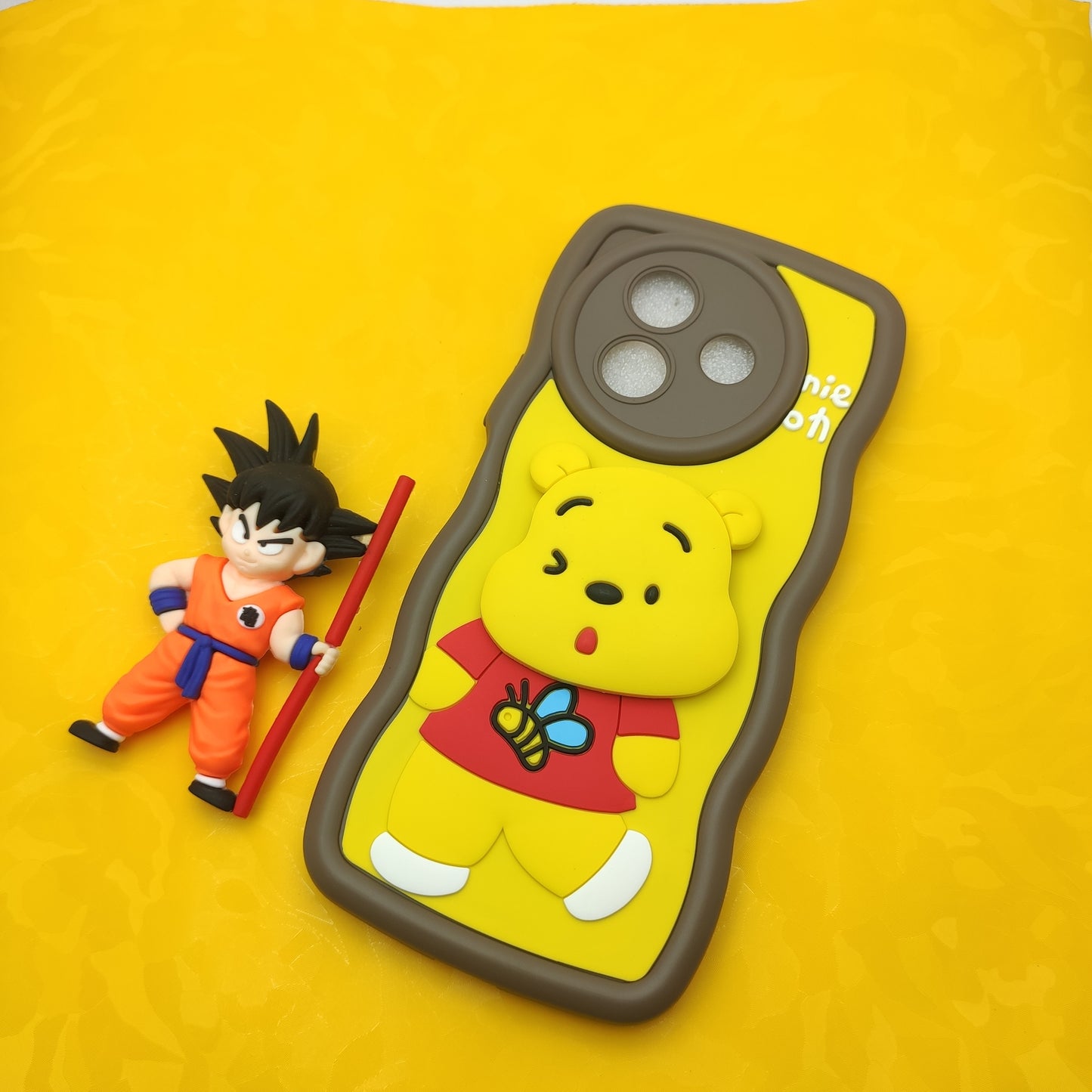 Vivo Y39 Soft Puffy Case With Pop Socket