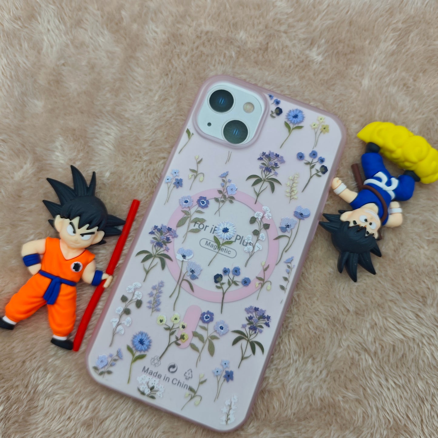 IPhone 15 Plus floral magsafe Crystal