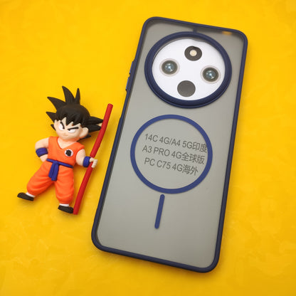 Redmi A4 5g / 14c / Poco C75 Side grip Magsafe Print Case