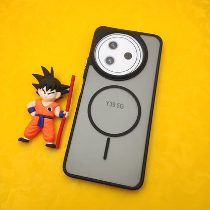 Vivo Y39 Side grip Magsafe Print Case