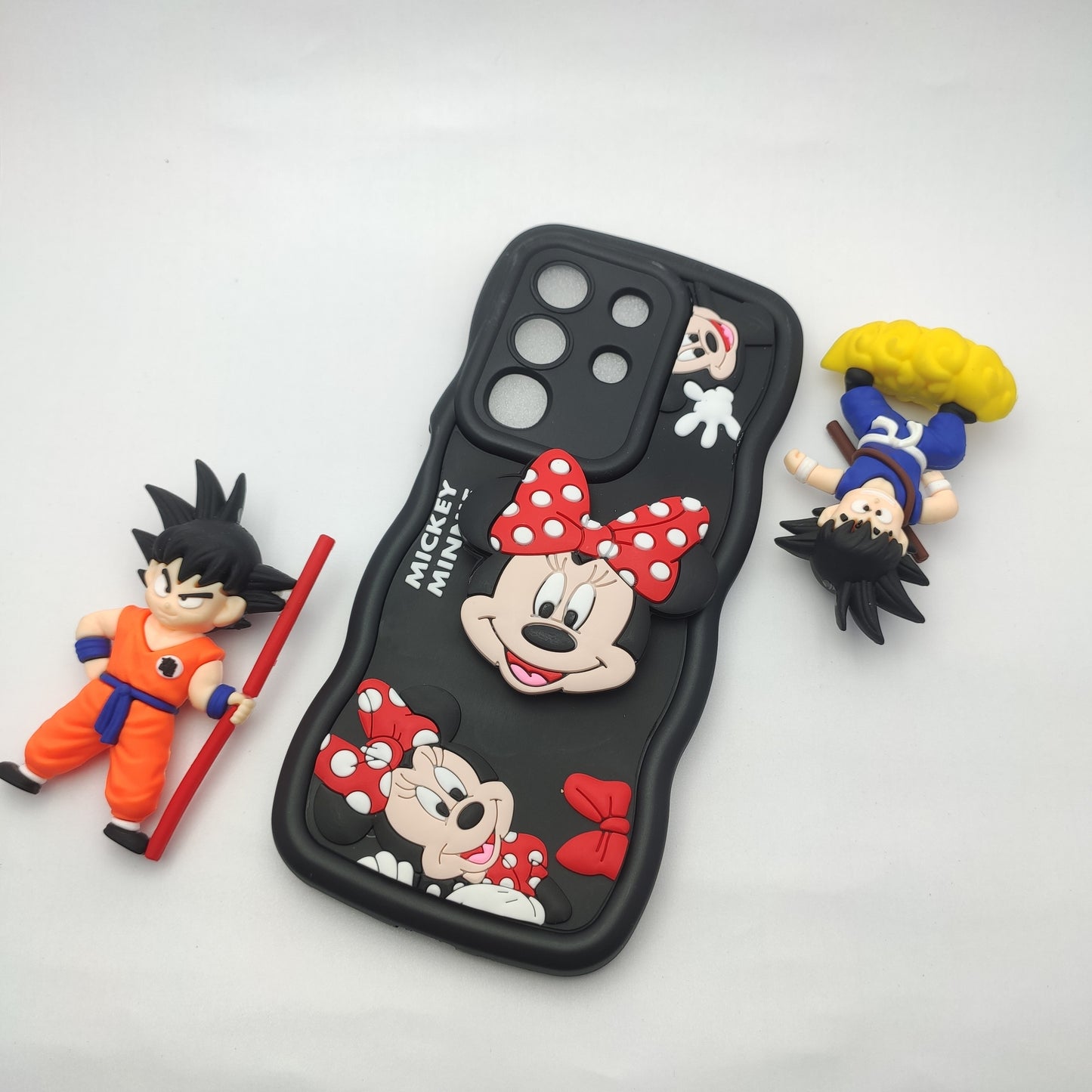 Vivo T4x / Iqoo z10x 3d Cartoon Pop Socket Case