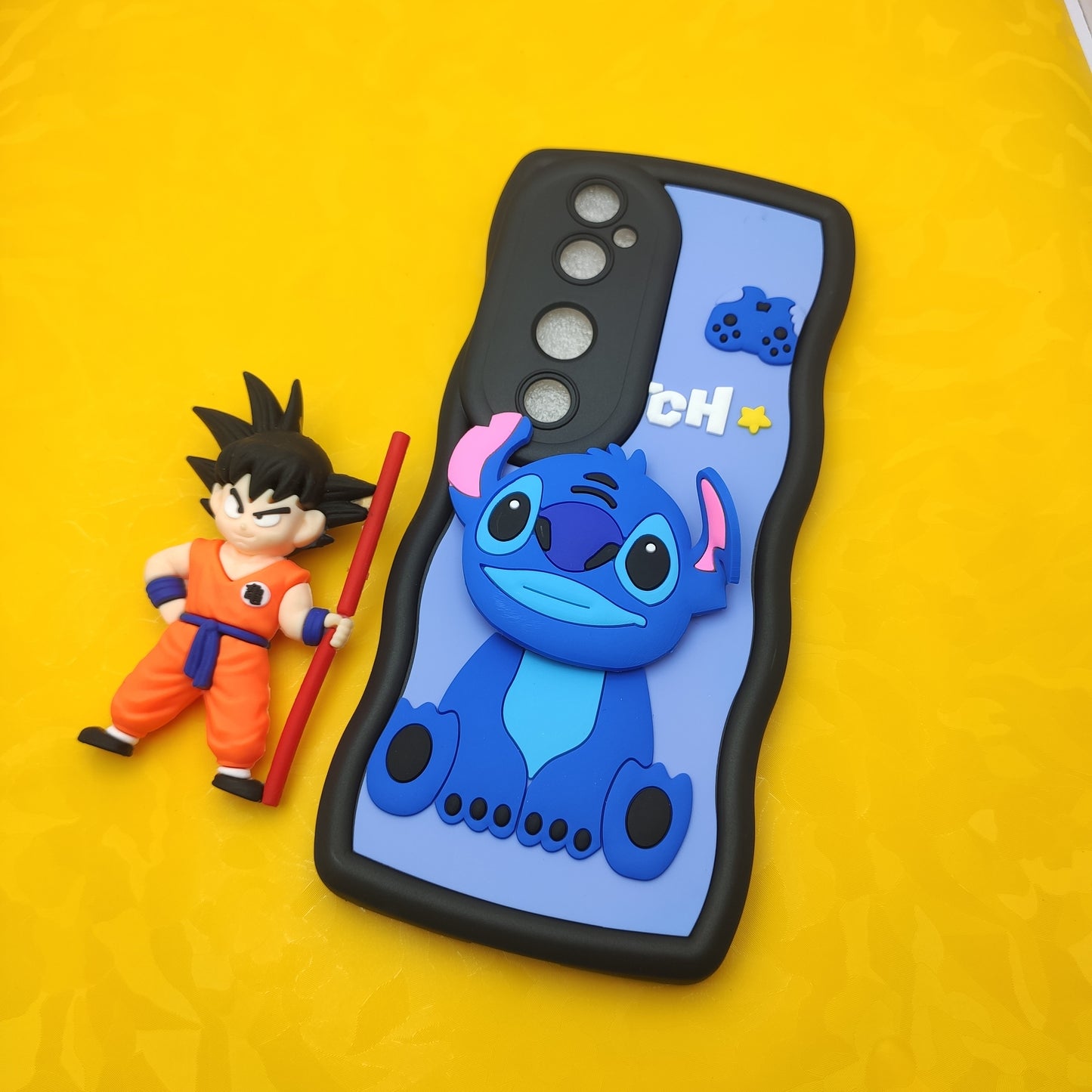 Vivo V40 Soft Puffy Case With Pop Socket