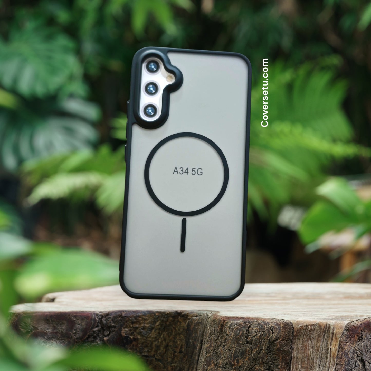 Samsung A34 Side grip Magsafe Print Case